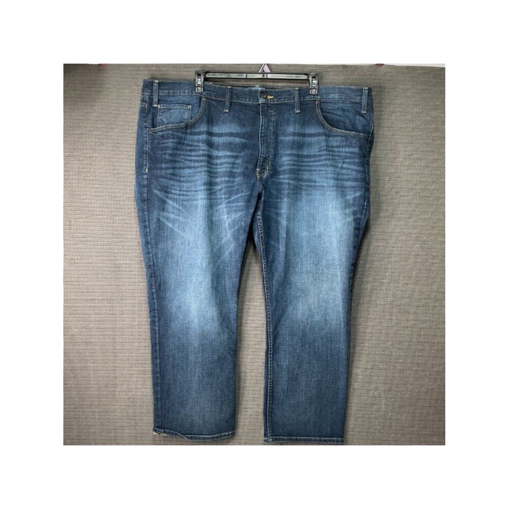 The Foundry Young Men's Athletic Fit Jeans 54x30 Dark Wash Denim